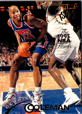 1994 Stadium Club Super Teams NBA Finals Derrick Coleman #23
