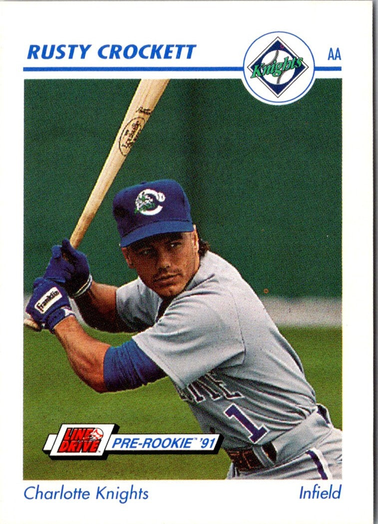 1991 Line Drive AA Rusty Crockett