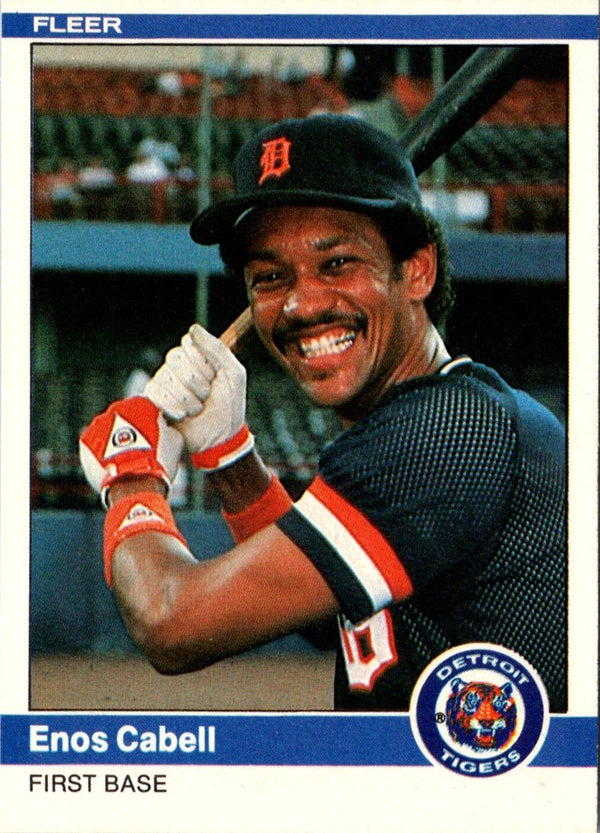 1984 Fleer Enos Cabell #79