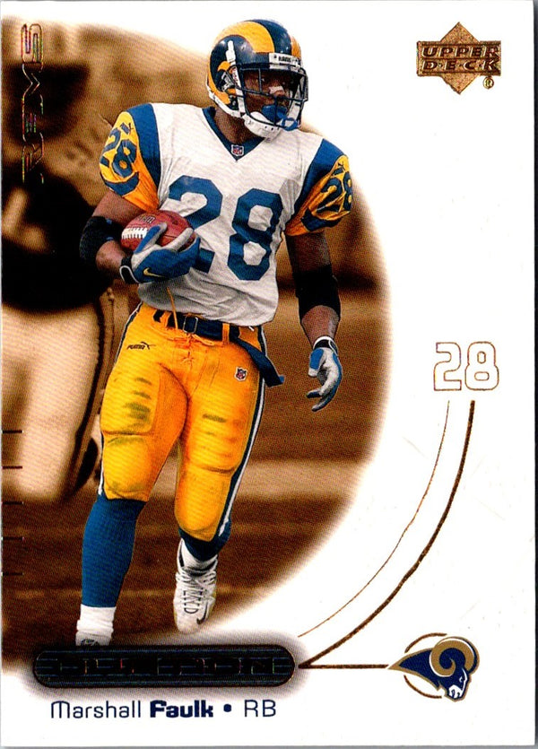 1999 Upper Deck HoloGrFX Marshall Faulk #47