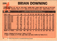 1983 O-Pee-Chee Brian Downing #298