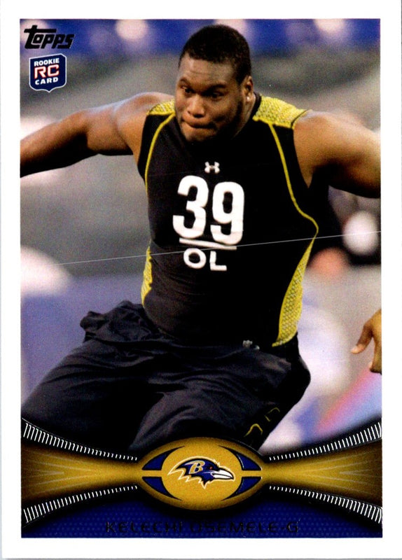 2012 Topps Kelechi Osemele #407 Rookie