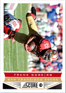 2012 Score Frank Gore
