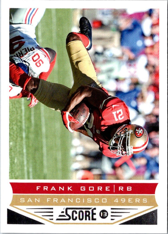 2012 Score Frank Gore #14