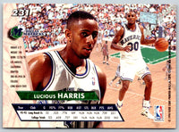 1993 Ultra Lucious Harris #231 Rookie