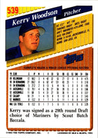 1993 Topps Gold Kerry Woodson #539