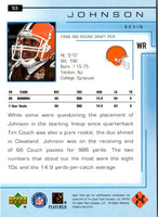 2000 Upper Deck Kevin Johnson #53