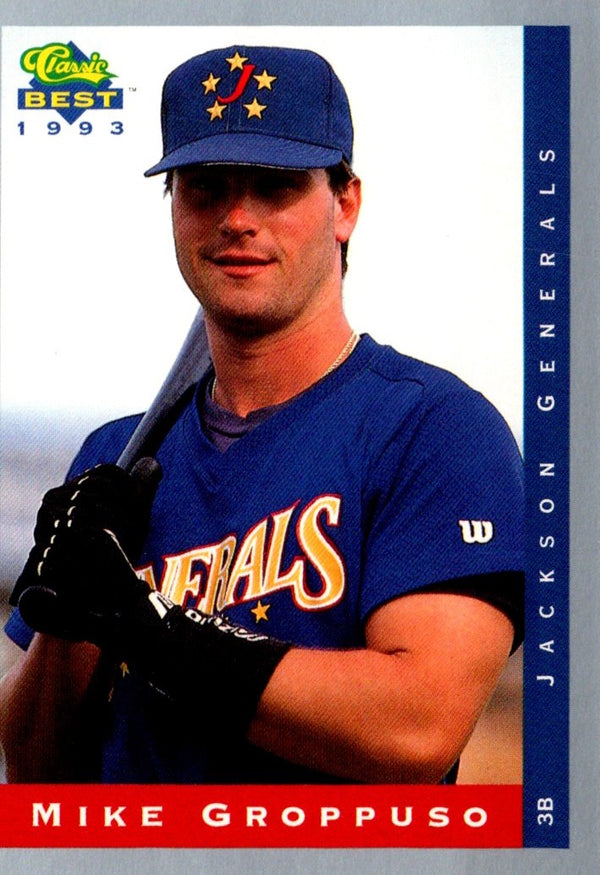 1993 Classic Best Mike Groppuso #196