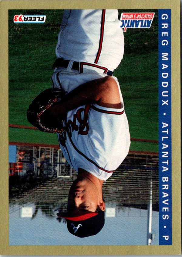 1993 Fleer Atlantic Greg Maddux #13