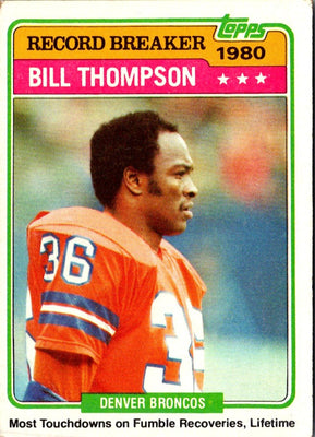 1981 Topps Bill Thompson #336