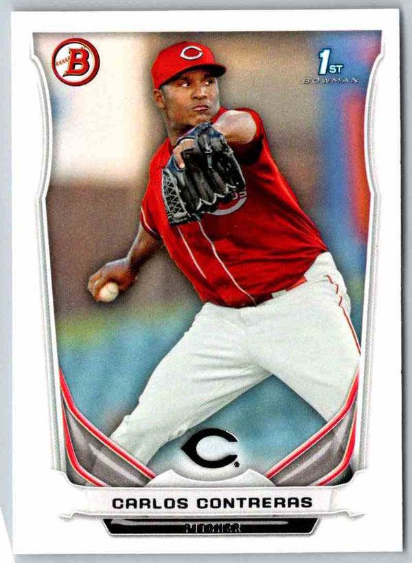 2014 Bowman Carlos Contreras #BP65