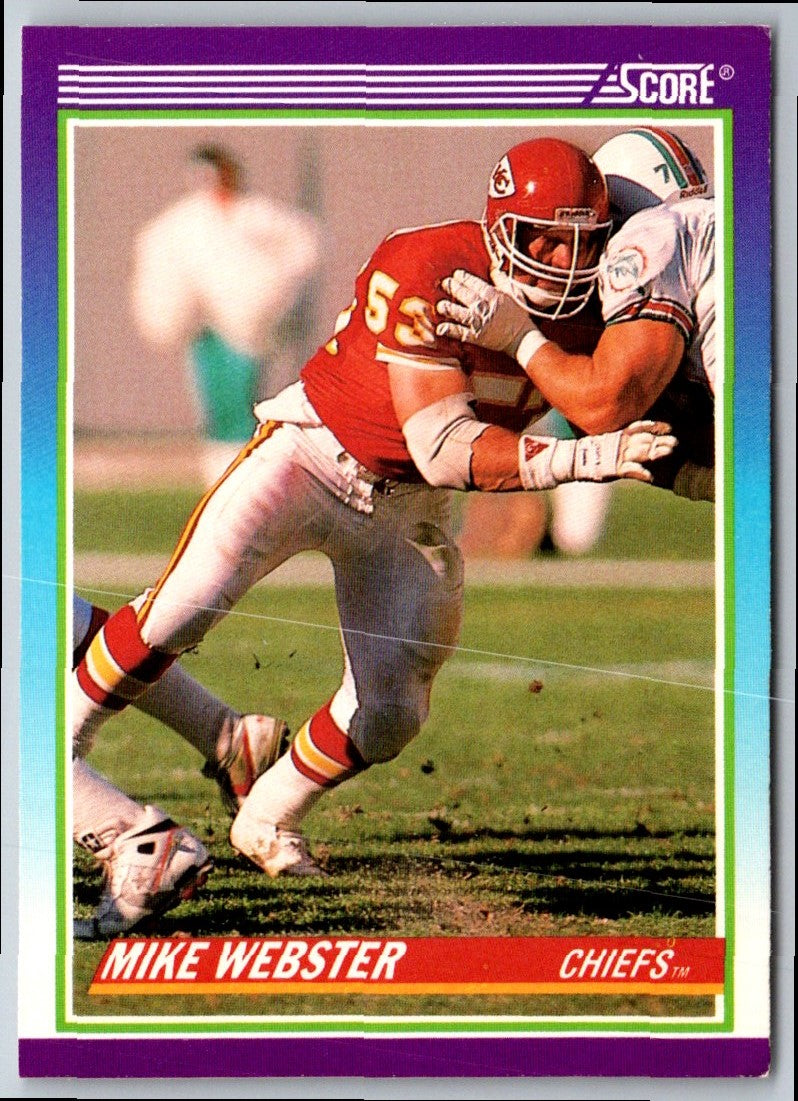 1990 Score Mike Webster