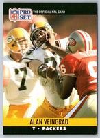 1990 Pro Set Alan Veingrad #502 Rookie