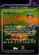 2015 Stadium Club David Cone