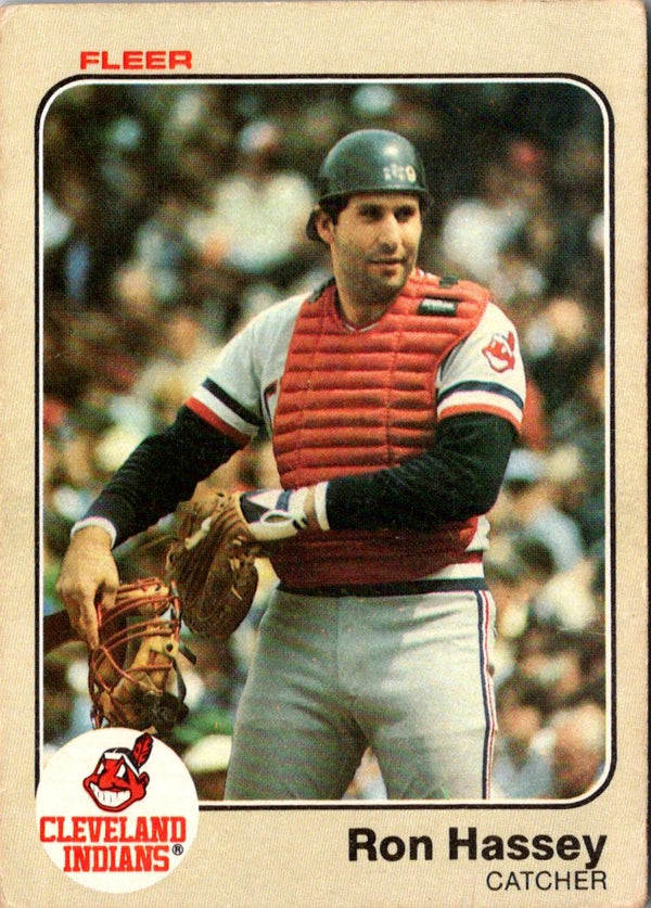 1983 Fleer Ron Hassey #411