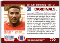1990 Proset Anthony Thompson #700