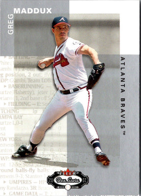 2002 Fleer Box Score Classic Miniatures Greg Maddux #44