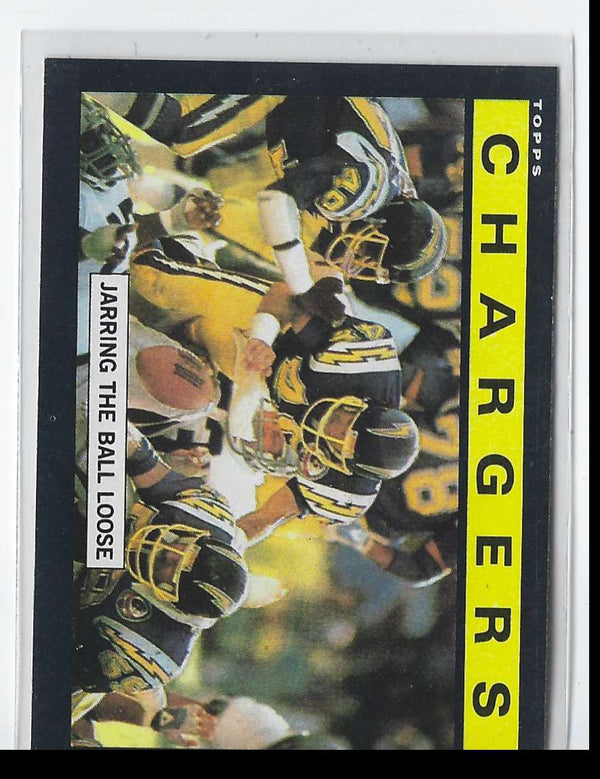 1985 Topps Chargers Team Leaders #367