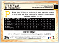 2019 Topps Big League Gold Kevin Newman #95