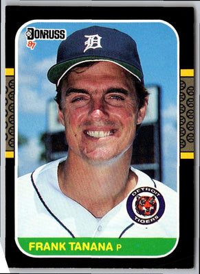 1986 Donruss Frank Tanana #491