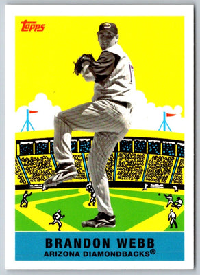 2007 Topps Flashback Fridays Brandon Webb #FF14