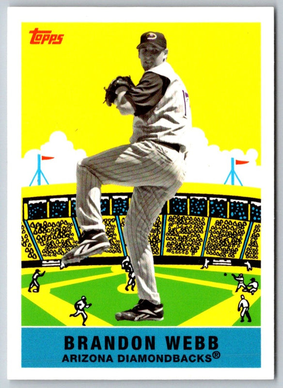 2007 Topps Flashback Fridays Brandon Webb #FF14