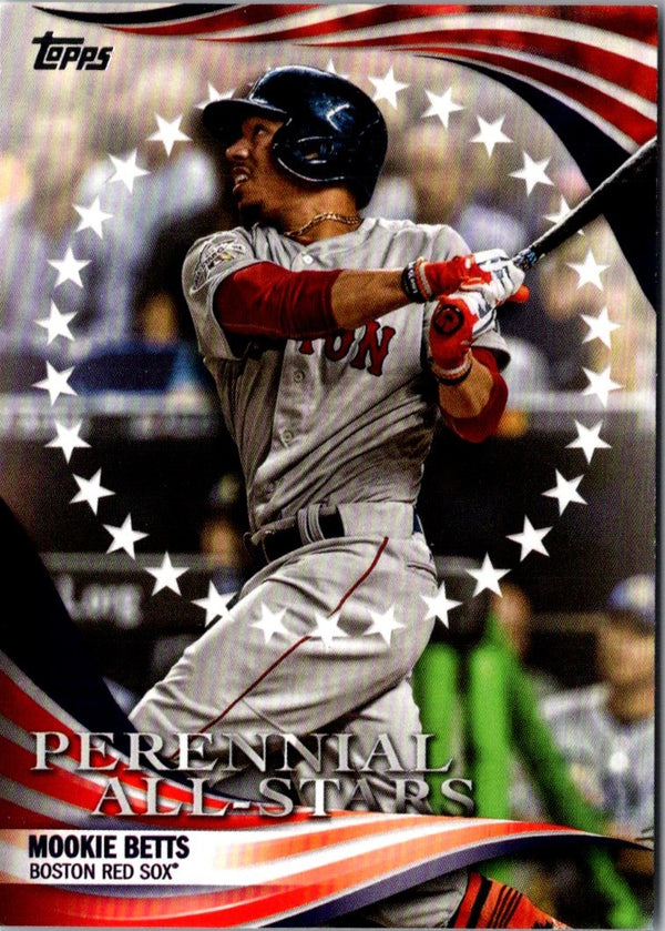 2019 Topps Update Perennial All-Stars Mookie Betts #PAS-50