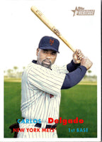 2006 Topps Heritage Carlos Delgado #36