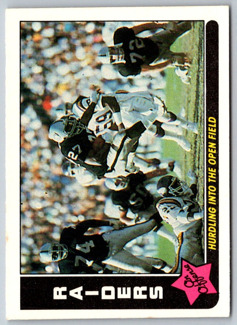 1985 Fleer Team Action Hurdling into the Open Field (Offense)