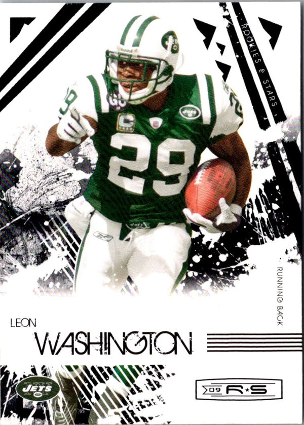 2009 Donruss Rookies & Stars Leon Washington #69