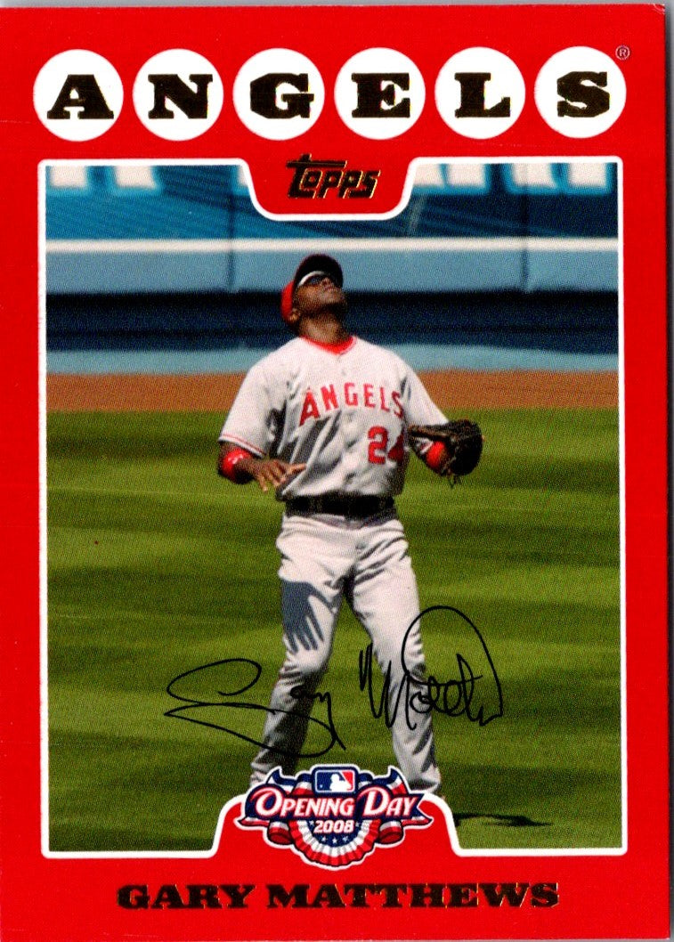 2008 Topps Opening Day Gary Matthews