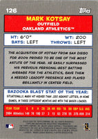 2005 Bazooka Minis Mark Kotsay #126