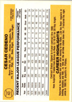 1983 Donruss Cesar Cedeno #43