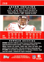 2007 Bowman Jason Snelling #269 Rookie