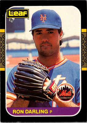 1987 Leaf Ron Darling #85