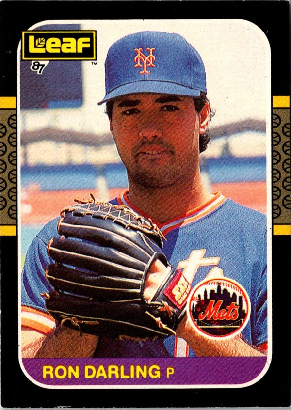 1987 Leaf Ron Darling #85
