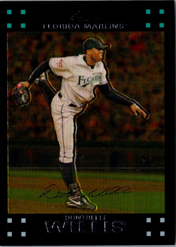 2007 Topps Chrome Dontrelle Willis #52