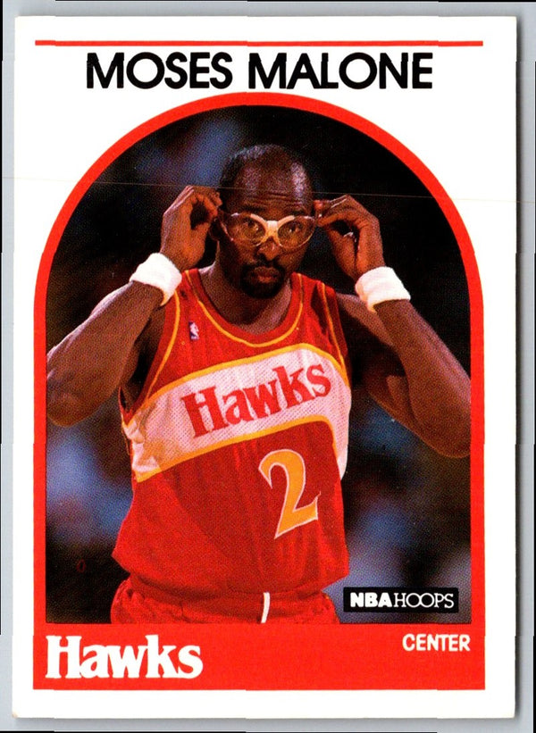 1989 Hoops Moses Malone #290