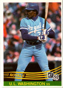 1984 Donruss U.L. Washington