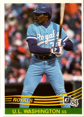 1984 Donruss U.L. Washington #543