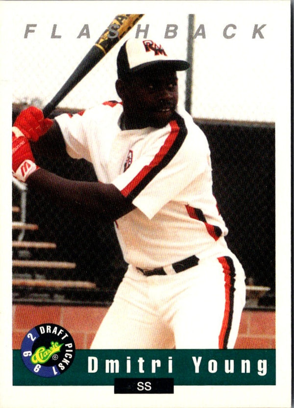 1992 Classic Draft Picks Dmitri Young #89