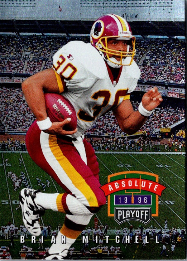 1996 Playoff Absolute Brian Mitchell #36