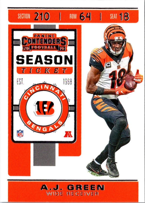 2019 Panini Impeccable A.J. Green #18 /75