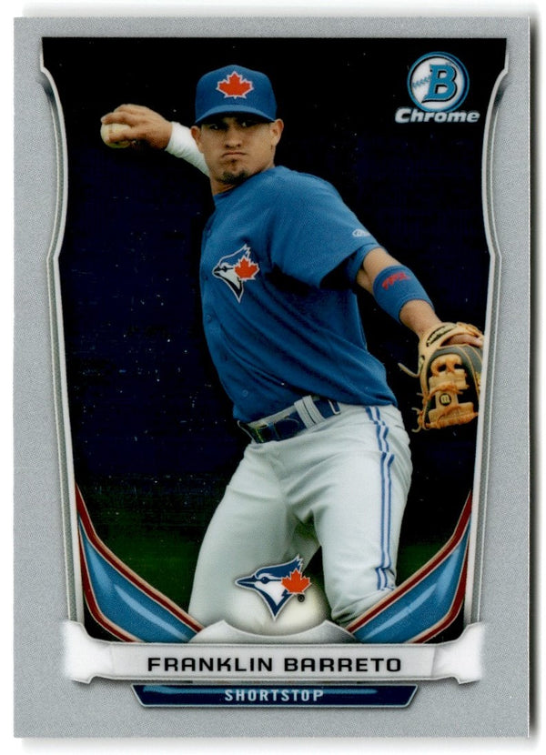 2014 Bowman Draft Picks & Prospects Chrome Top Franklin Barreto #CTP-78