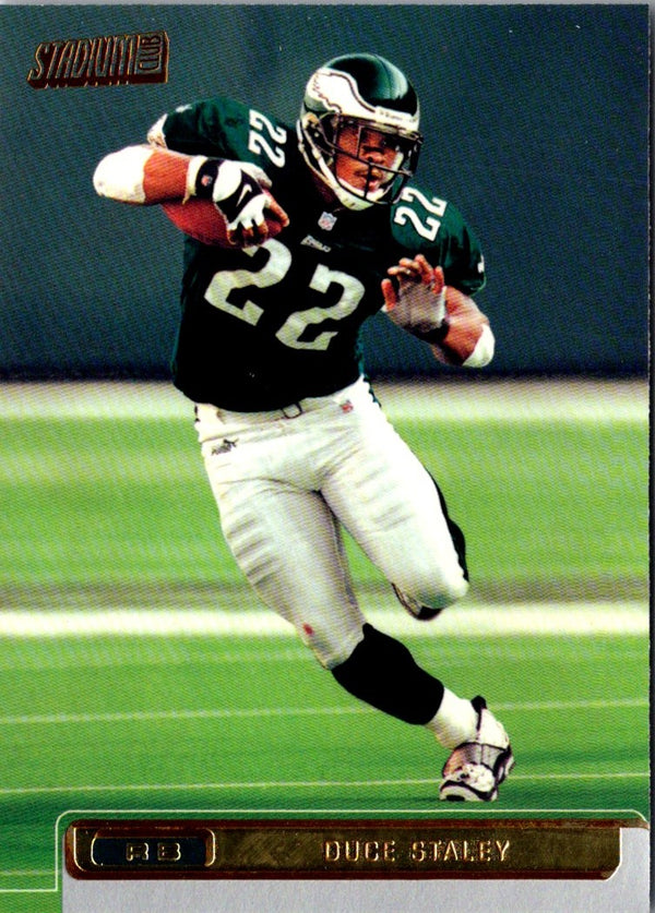 2001 Stadium Club Duce Staley #42