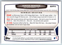 2014 Bowman Hunter Renfroe #BDPP16
