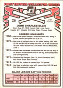 1981 Donruss John Ellis