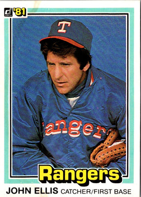1981 Donruss John Ellis #26B