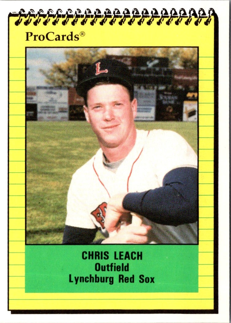 1991 ProCards Chris Leach