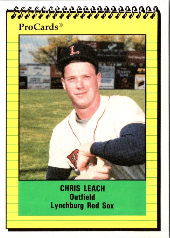 1991 ProCards Chris Leach #1211